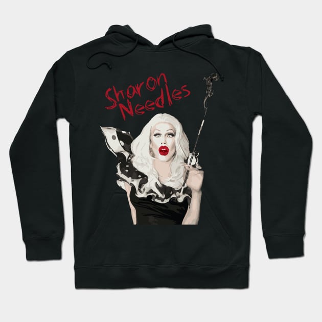 Sharon Needles Hoodie by aespinel